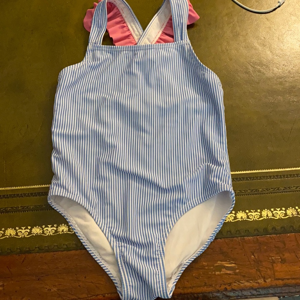 Girls Petit Peony Bathing Suit